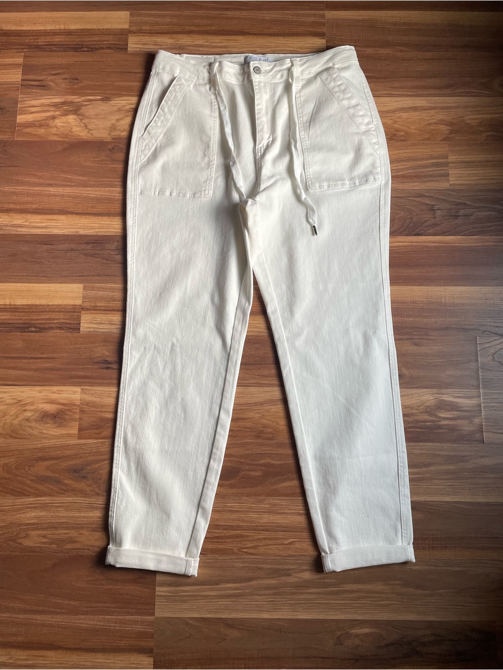 Judy Blue Jeans Heather High Rise Cuffed Jogger Women's Size 15 / 32 - Picture 2 of 6